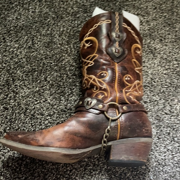 Crush by Durango - Heart Concho Western Boots - Picture 9 of 12